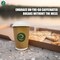 Compostable Ripple Cups with Lids (100 Pack) – Biodegradable Paper Cups, Non-Toxic Disposable Cups for Hot Drinks, To-Go Coffee Cups with Lids, Eco-Friendly & Ripple Paper Cups